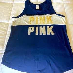 Blue Tank Top by PINK